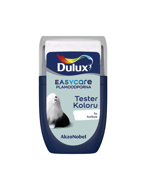 Zdjęcie: Tester farby EasyCare 0,03 L tu turkus DULUX