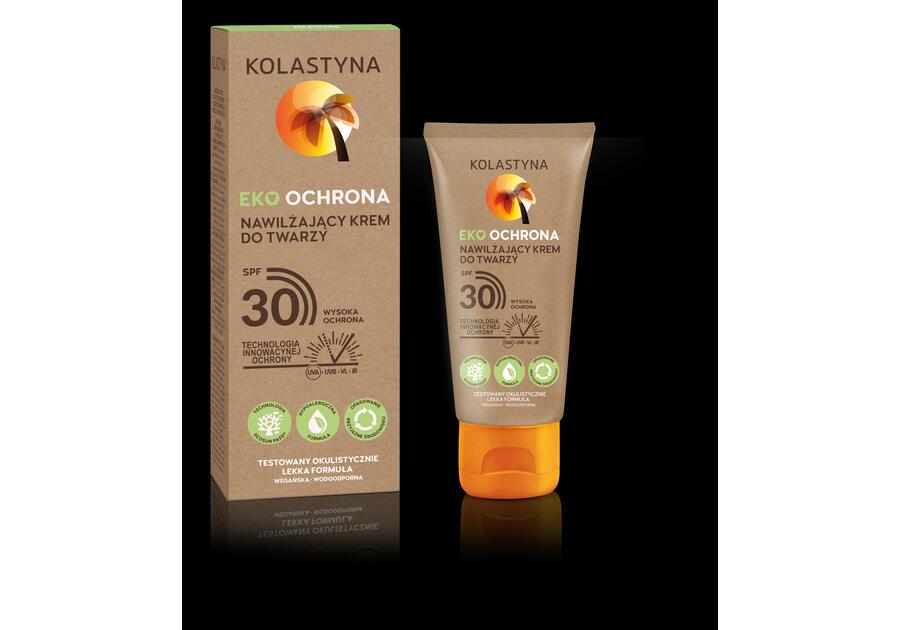 Zdjęcie: Krem do twarzy SPF30 EkoOchrona 0,05 L KOLASTYNA