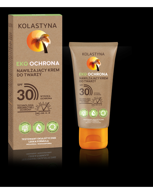 Zdjęcie: Krem do twarzy SPF30 EkoOchrona 0,05 L KOLASTYNA