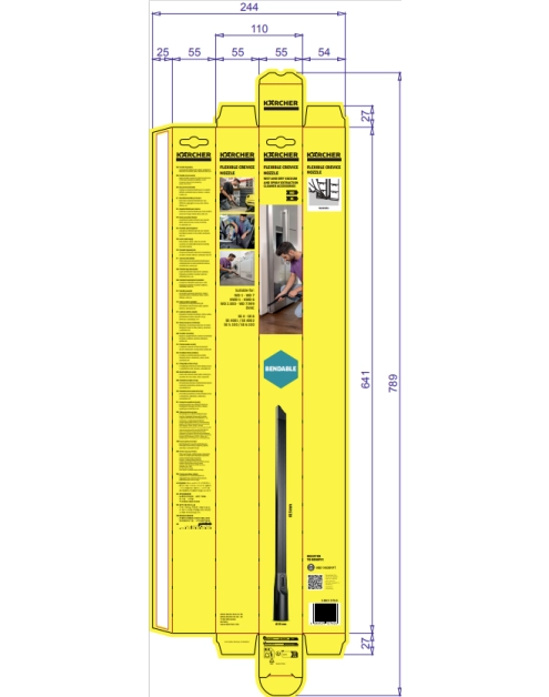 Zdjęcie: Elastyczna ssawka szczelinowa KARCHER