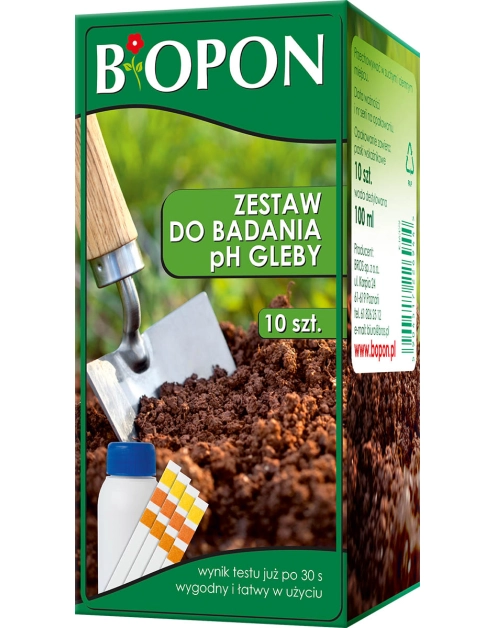 Zdjęcie: Zestaw do badani PH gleby BOPON