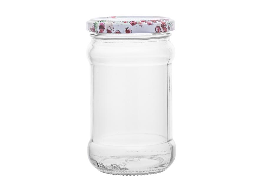Zdjęcie: Komplet 6 słoików Spiżarnia Pani Domu 315 ml z zakrętką fi 66 4-zaczepową ALTOM DESIGN