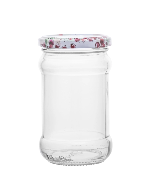 Zdjęcie: Komplet 6 słoików Spiżarnia Pani Domu 315 ml z zakrętką fi 66 4-zaczepową ALTOM DESIGN
