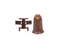 Zdjęcie: Narożnik zewnętrzny + RAK do listwy przypodłogowej Premium mat Oliwka Amazońska 2 szt. CEZAR