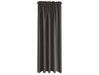 Zdjęcie: Zasłona gotowa Logan na taśmie 135x270 cm grafitowy EUROFIRANY
