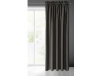 Zdjęcie: Zasłona gotowa Logan na taśmie 135x270 cm grafitowy EUROFIRANY