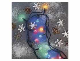 Lampki choinkowe 100 LED kulki 5 m IP20 multikolor EMOS