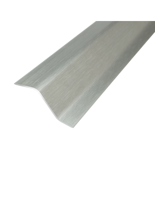 Zdjęcie: Listwa ochronna aluminiowa Z 50 mm 0,93 m srebrny El-Poler szczotkowany CEZAR