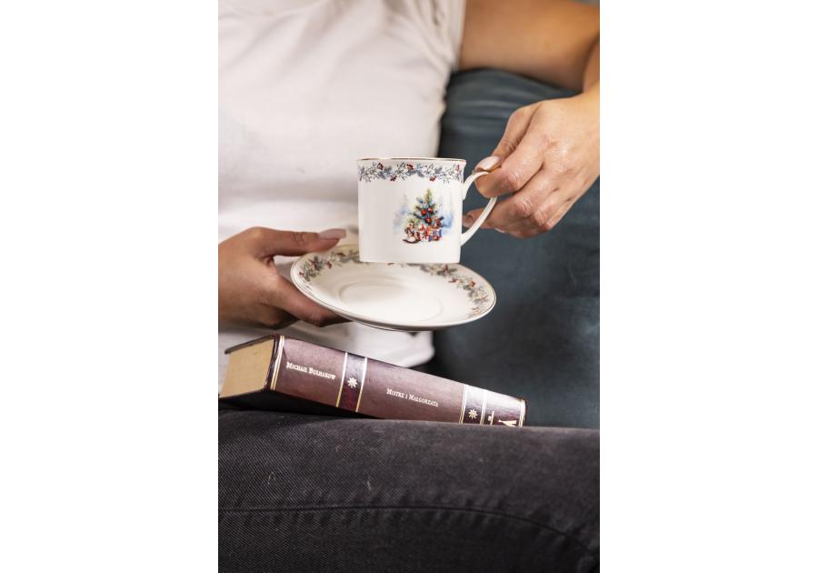 Zdjęcie: Filiżanka Magia Świąt ze spodkiem 220 ml ALTOMDESIGN
