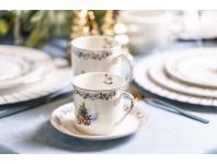 Zdjęcie: Filiżanka Magia Świąt ze spodkiem 220 ml ALTOMDESIGN