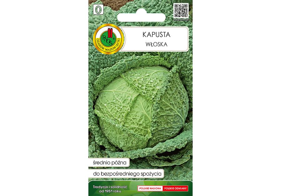 Zdjęcie: Kapusta włoska Vertus 2 -  1 g PNOS