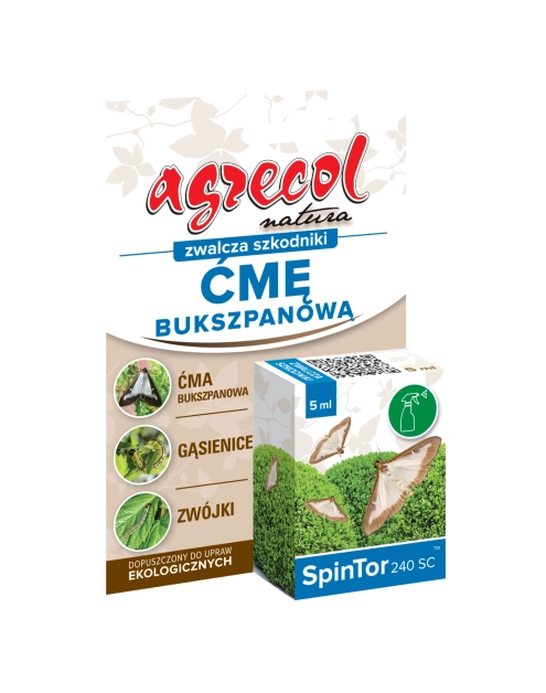 Zdjęcie: Środek owadobójczy Spintor 240SC ćma bukszpanowa 5 ml AGRECOL