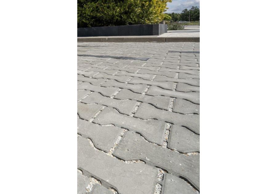 Zdjęcie: Kostka Ekoteka 8x16x20 cm, szary, mini faza POLBRUK