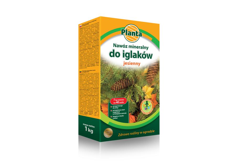 Zdjęcie: Nawóz mineralny pod iglaki jesienny 1,1 kg PLANTA