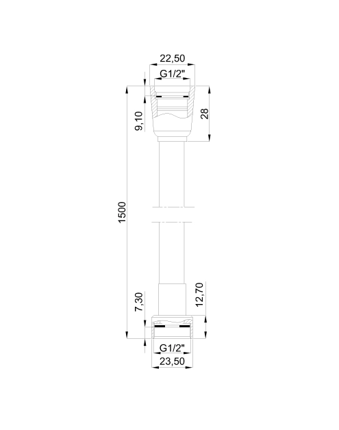 Zdjęcie: Wąż natryskowy Biflex INVENA