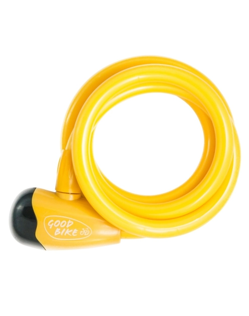 Zdjęcie: Zapięcie rowerowe na klucz Security Lock 12 × 1000 mm żółty BOTTARI