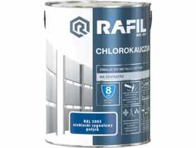 Emalia chlorokauczukowaniebieski sygnałowy RAL5005 5 L RAFIL