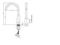 Zdjęcie: Bateria zlewozmywakowa Esla chrom INVENA