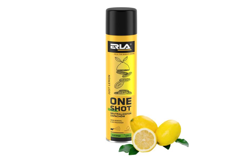 Zdjęcie: Odświeżacz powietrza One Shot Just Lemon 600 ml ERLA