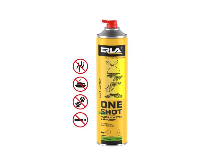 Zdjęcie: Odświeżacz powietrza One Shot Just Lemon 600 ml ERLA