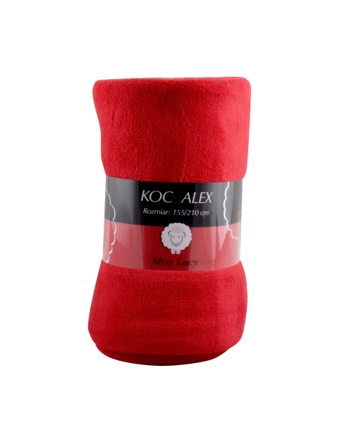 Zdjęcie: Koc Alex 155x210 cm czerwony FLORENTYNA