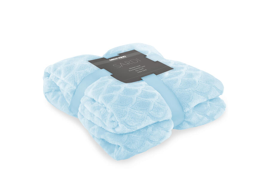 Zdjęcie: Koc Sardi babyblue 70x150 cm DECOKING