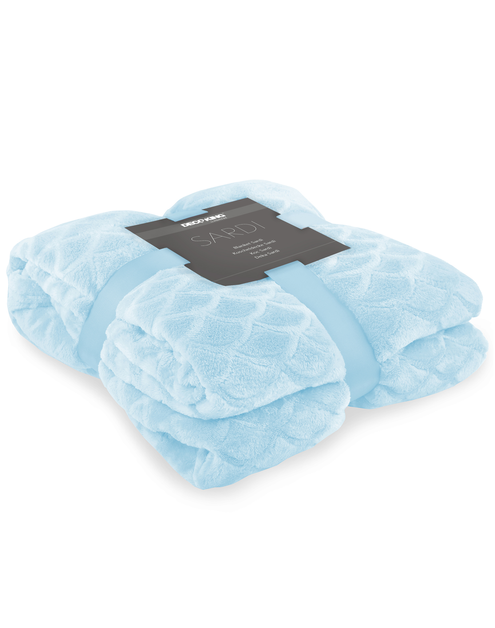 Zdjęcie: Koc Sardi babyblue 70x150 cm DECOKING