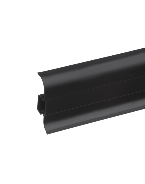 Zdjęcie: Listwa przypodłogowa PVC Premium Classic 22x59 mm; 2,20 m Czarny RAL 9005 Mat CEZAR