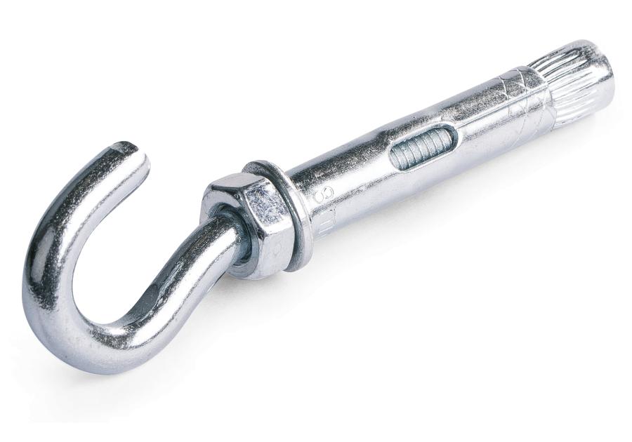 Zdjęcie: Kotwa rozprężna KT z hakiem sufitowym 8x50 mm 50 sztuk RAWLPLUG