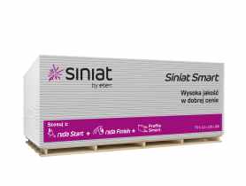 Płyta g-k Smart 12,5x1200x2400 mm TE 66 E SINIAT