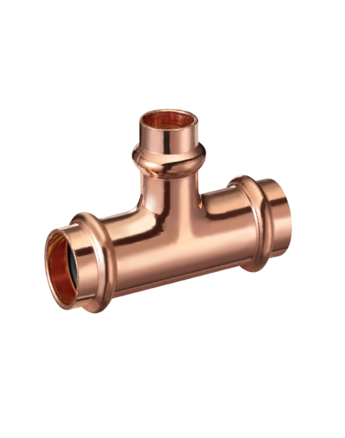 Zdjęcie: Trójnik zaciskany do wody 28 profil V CALIDO