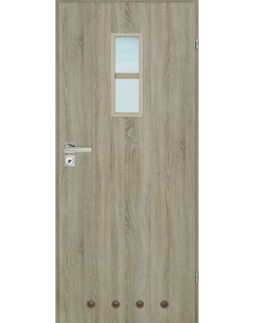 Zdjęcie: Drzwi wewnętrzne Albero 01 Sonoma 80 cm prawe KR CENTER