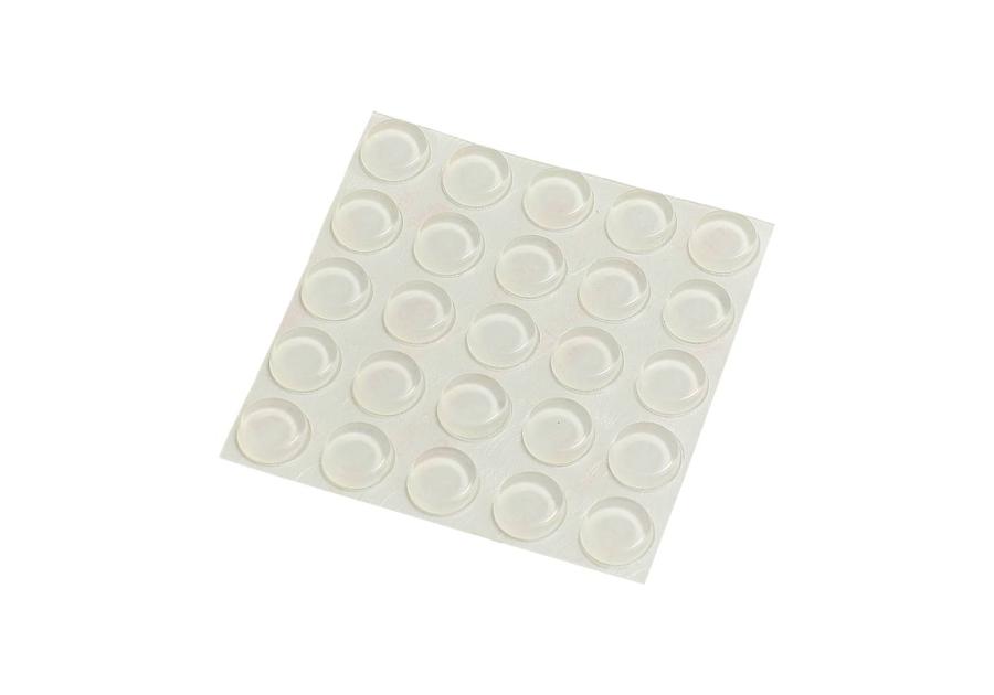 Zdjęcie: Odbojnik meblowy silikonowy 13 x 3,5 mm, 16 sztuk STAHL