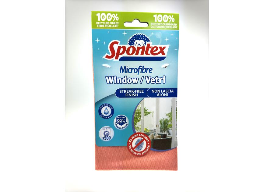Zdjęcie: Microfibra Window Vetri recycled SPONTEX