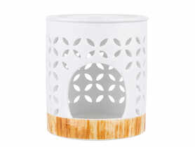 Kominek zapachowy porcelanowy dekorowany liście ALTOMDESIGN