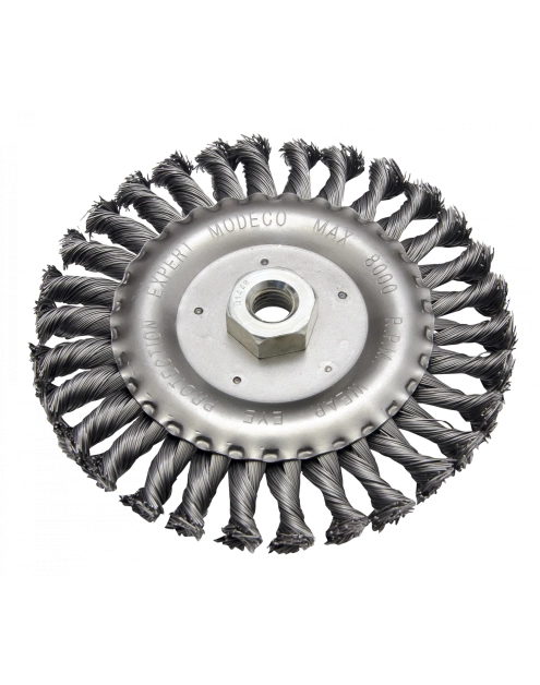 Zdjęcie: Szczotka tarczowa 100 mm stal do szlifierki kątowej - blister - RAWLPLUG