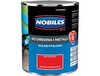 Zdjęcie: Emalia ftalowa półpołysk czerwony jasny Ftalonal 0,7 L NOBILES