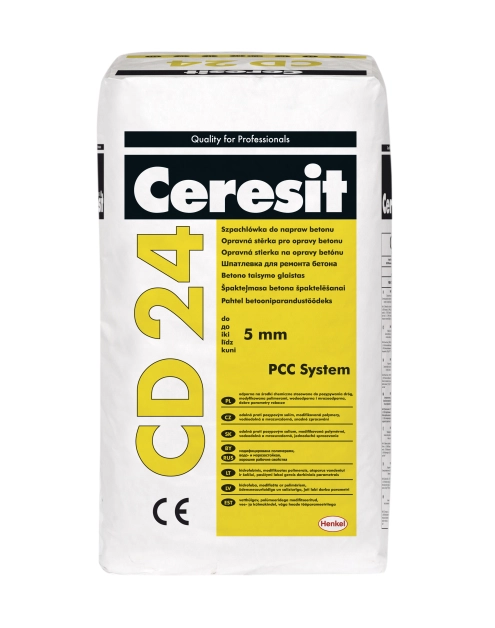 Zdjęcie: Szpachlówka 25 kg CD24 CERESIT