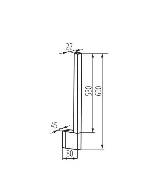 Zdjęcie: Oprawa LED Yalte S 06 8W NW-B KANLUX