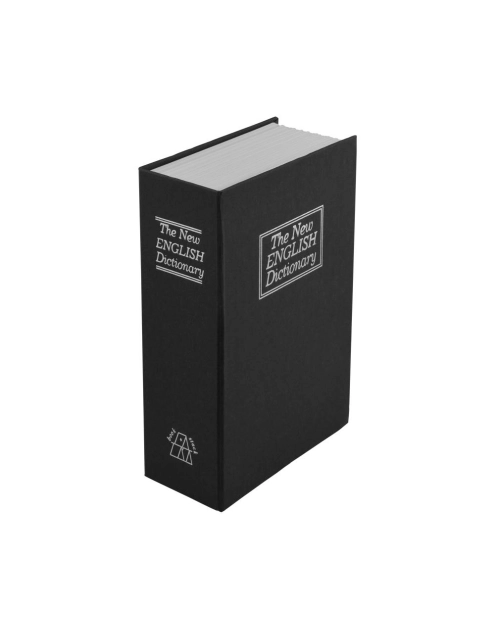 Zdjęcie: Sejf książkowy słownik ENG czarny 24x16x5,5 cm METRO