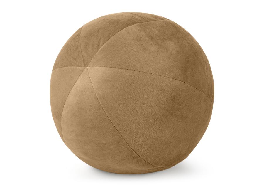 Zdjęcie: Poduszka dekoracyjna w formie kuli Gaja 24 cm miodowa EUROFIRANY