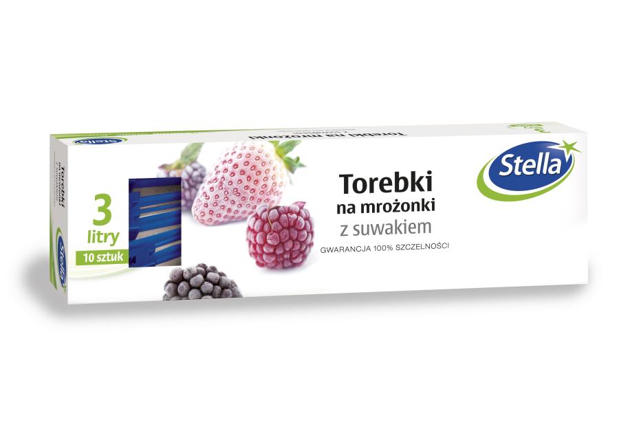 Zdjęcie: Torebki na mrożonki z suwakiem 3 L STELLA