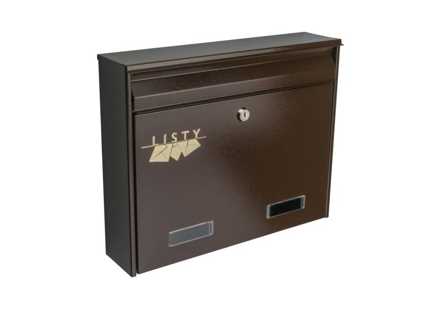 Zdjęcie: Skrzynka na listy W2 złoty brąz METRO