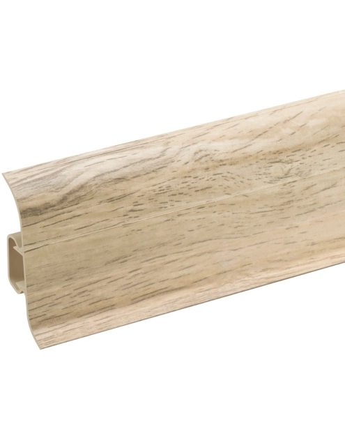 Zdjęcie: Listwa przypodłogowa PVC Premium Classic 22x59 mm; 2,20 m Dąb Timm;erlah Mat CEZAR