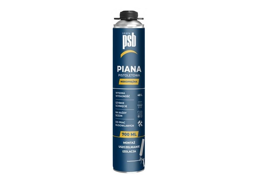 Zdjęcie: Piana pistoletowa wielosezonowa 700 ml PSB