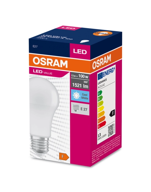 Zdjęcie: Lampa LED Value Classic A 100 FR 13 W 4000 K E27 OSRAM