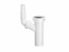 Przedłużka do syfonu zlewozmywakowego 1.1/2 x40 mm z podłączeniem do pralki lub zmywarki MCALPINE