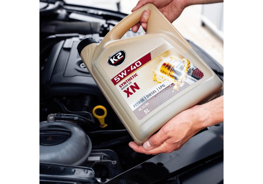 Zdjęcie: Olej silnikowy 5W-40 XN 5 L K2