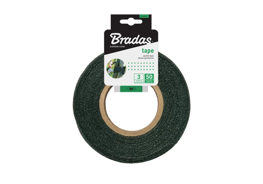 Zdjęcie: Taśma ogrodnicza 3 cm x 50 m BRADAS