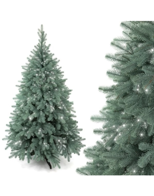 Zdjęcie: Choinka sztuczna świerk srebrny Cristal Lux 180 cm SONIC